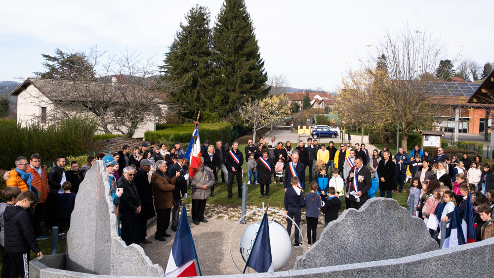 cérémonie du 11 novembre : photo de groupe