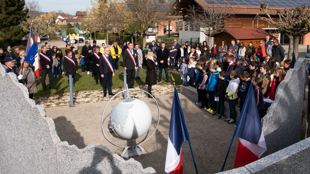 cérémonie du 11 novembre : photo de groupe